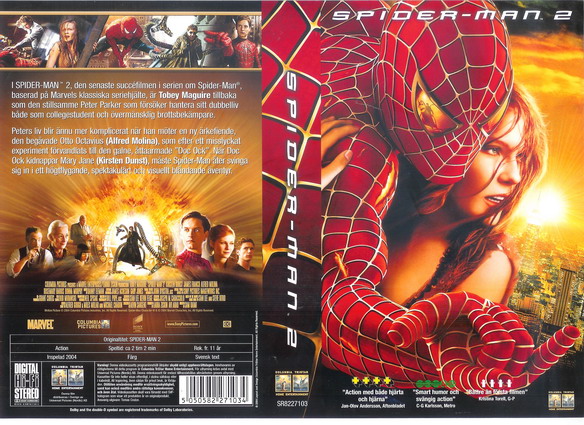 SPIDERMAN 2 (VHS)